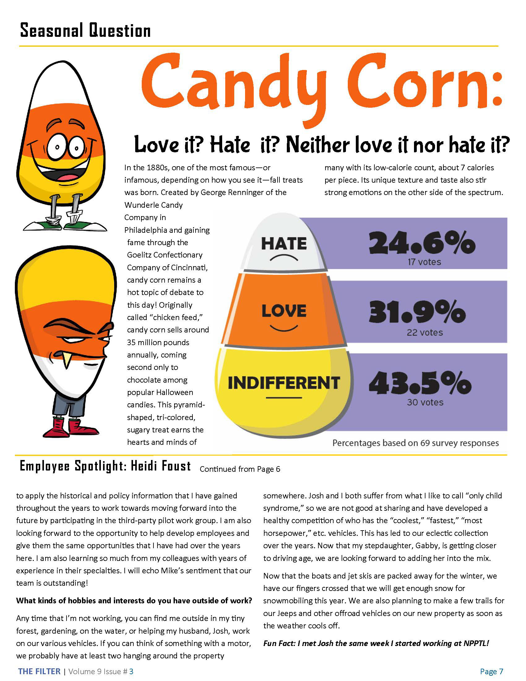 From NPPTL's Newsletter THE FILTER