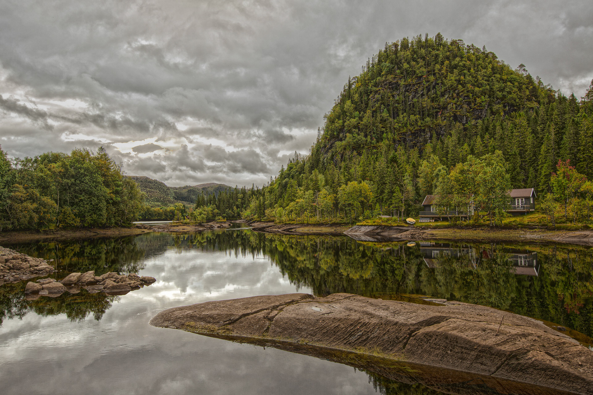 Rust in spiegelbeeld