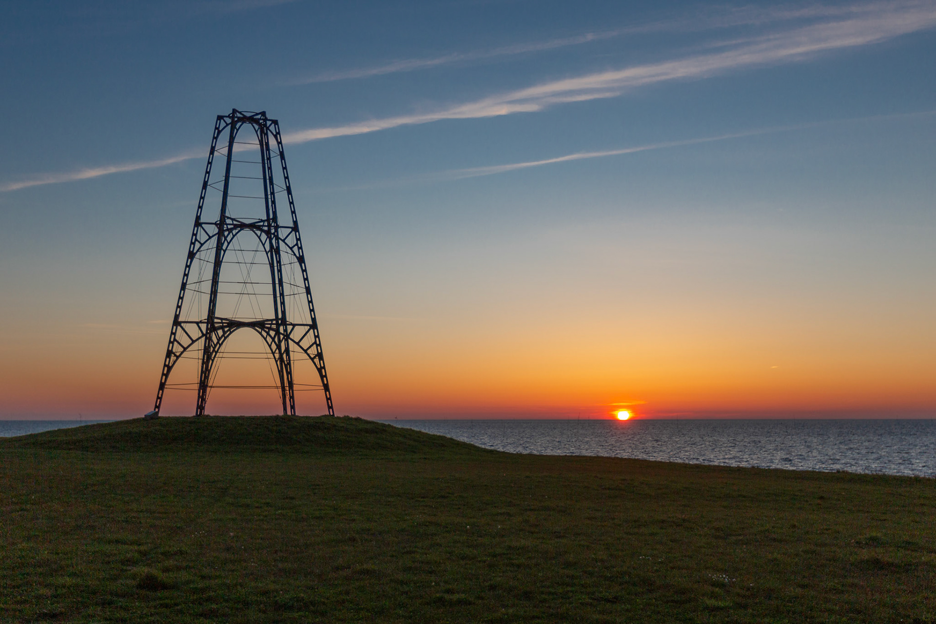 de ijzeren kaap op Texel