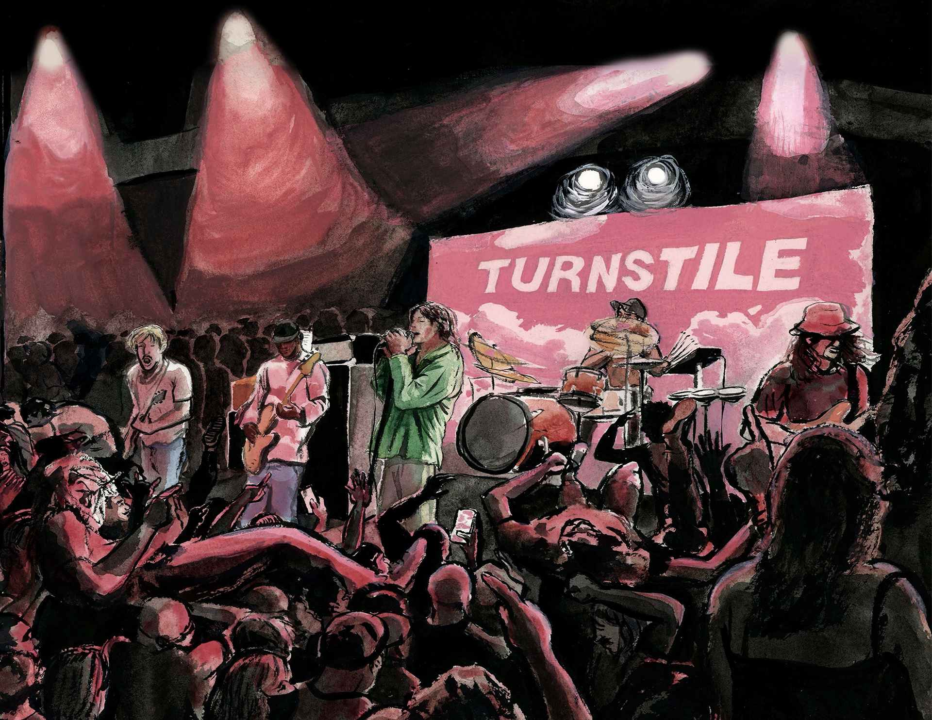 TURNSTILE - "GLOW ON" Record Release