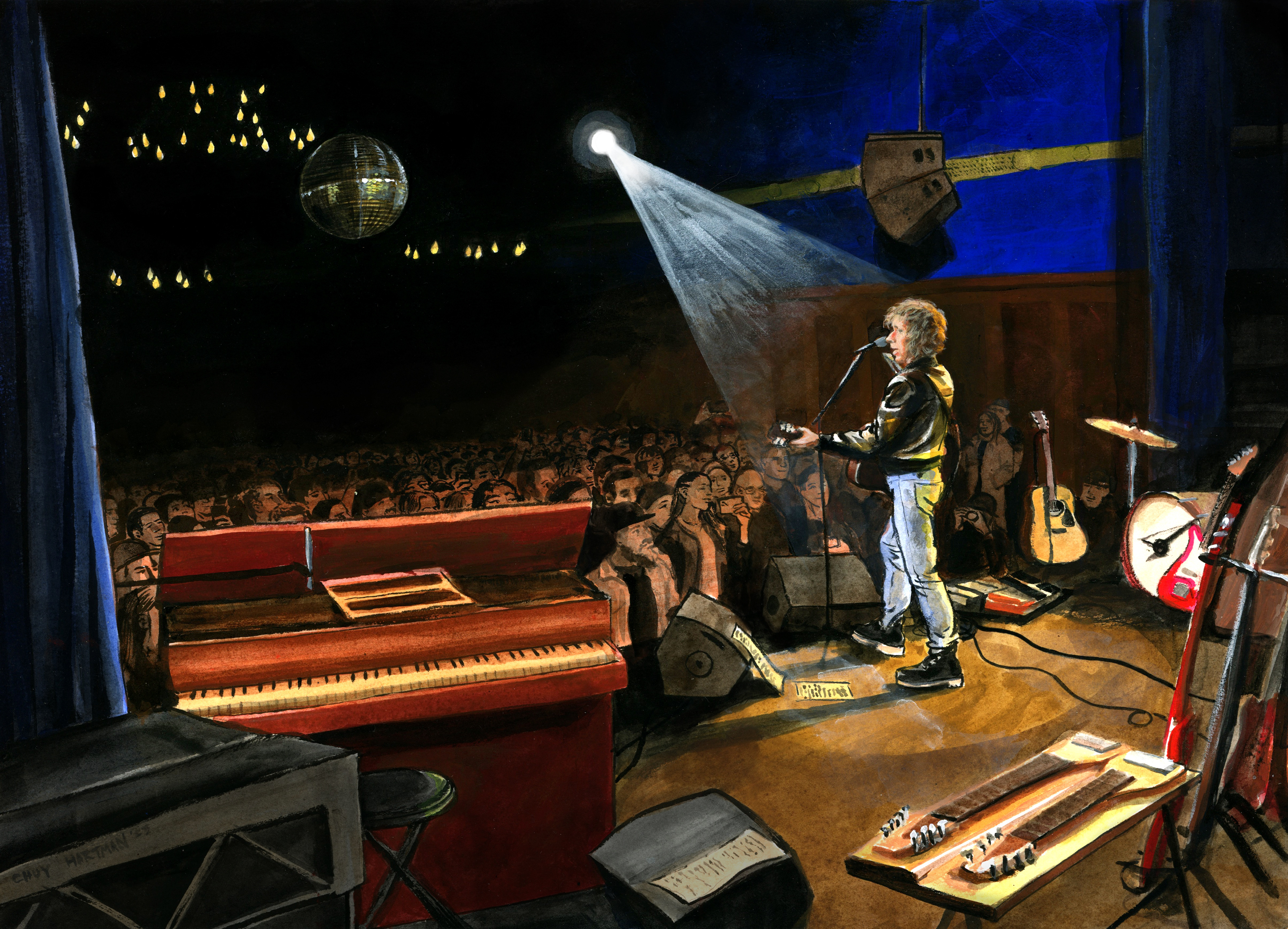 Beck at Lodge Room