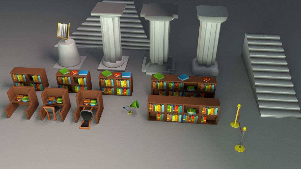 Props Beauty Render Maya