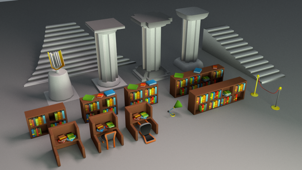 Props Beauty Render Maya