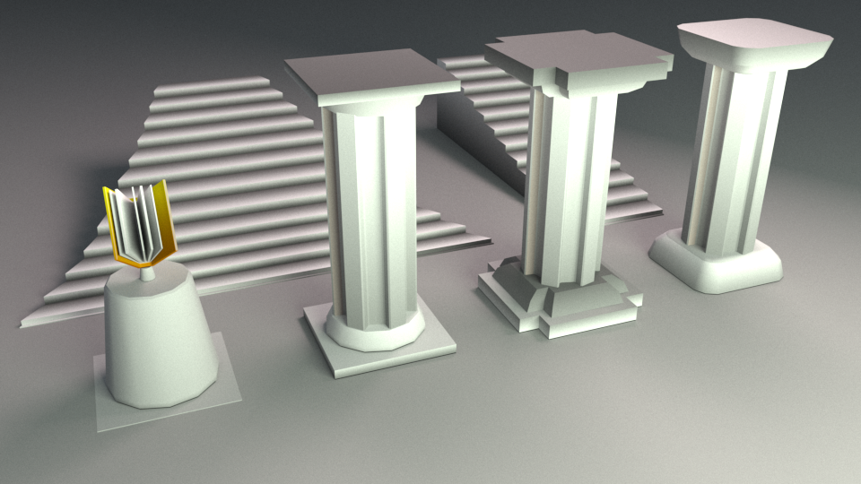 Props Beauty Render Maya