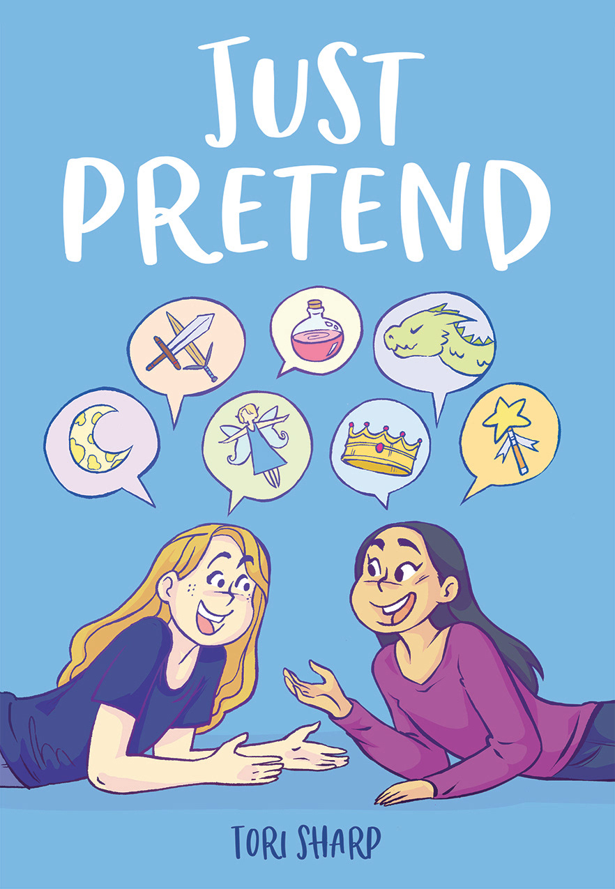 Cover artwork for JUST PRETEND (LB Ink, 2021)
