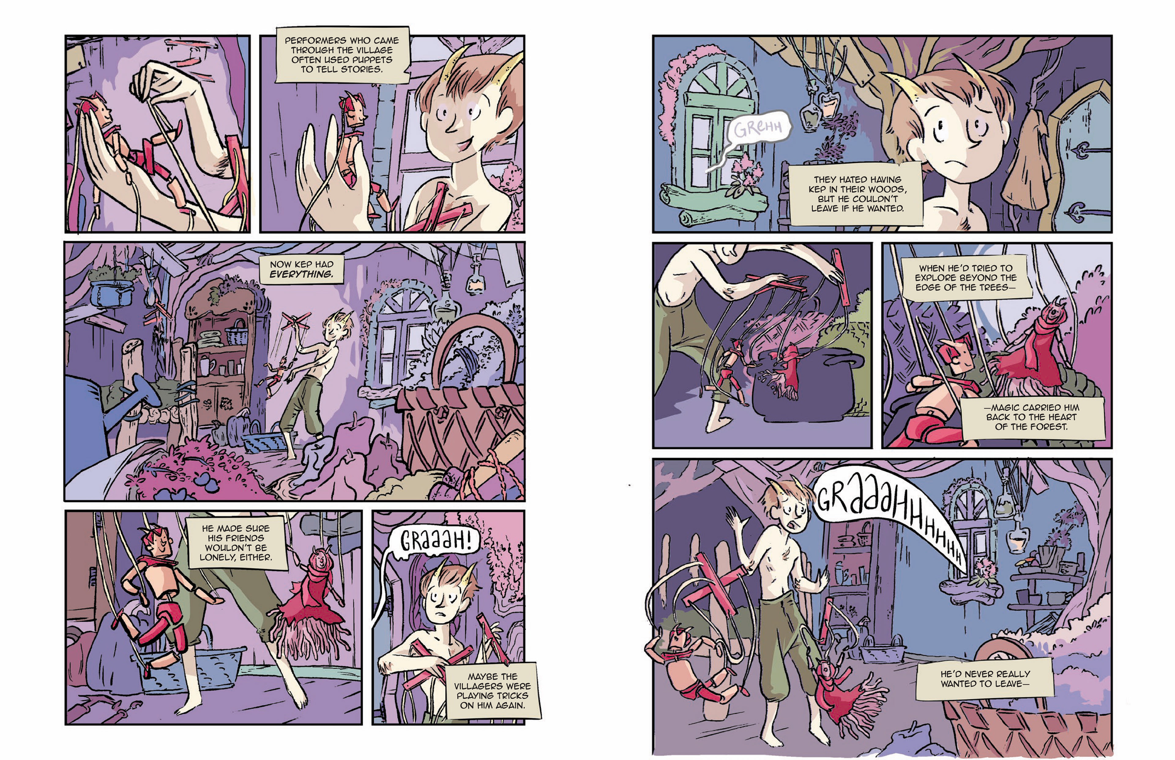 Shadow Puppets pages 02-03