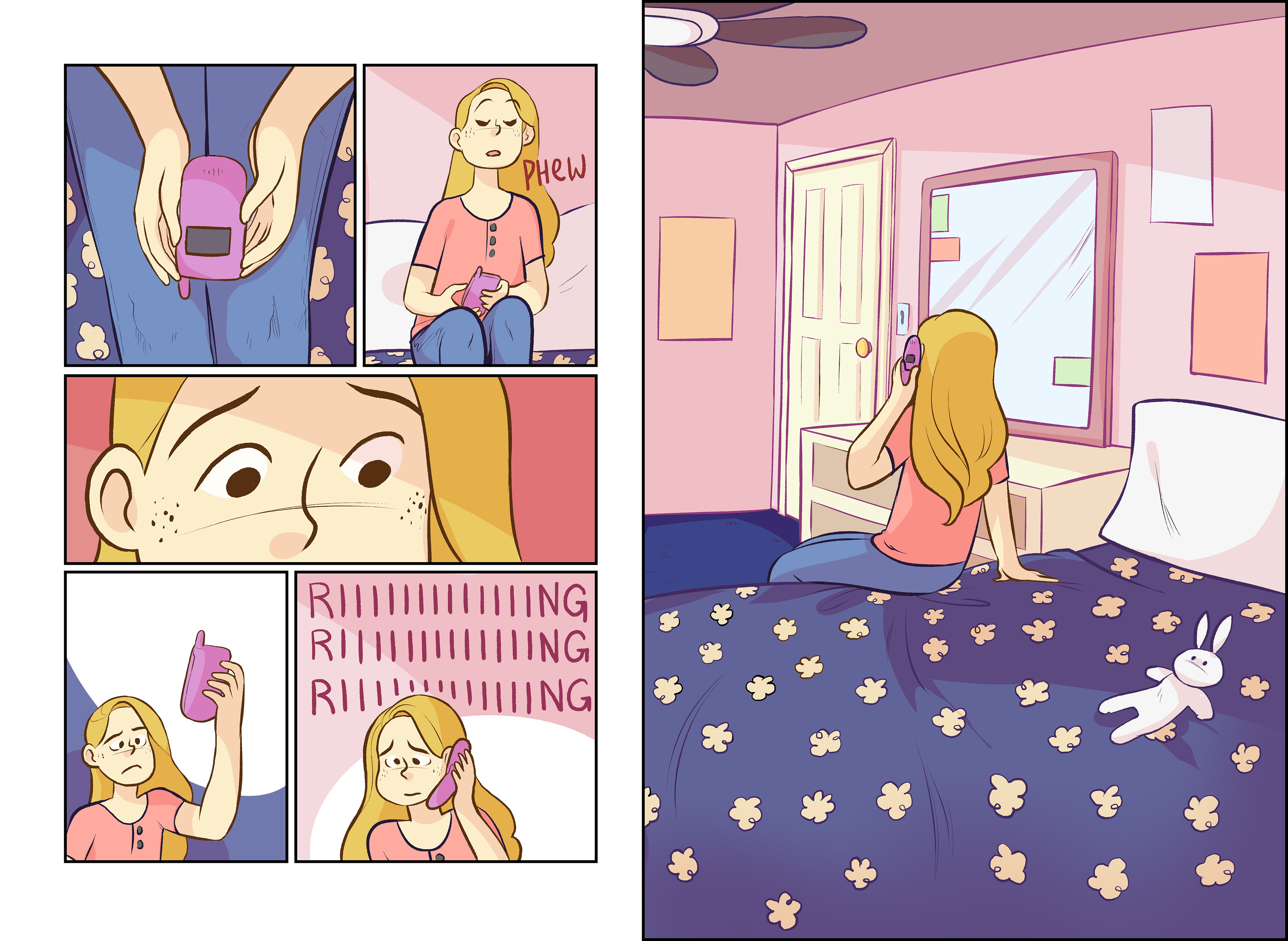 A spread from JUST PRETEND (2021, LB Ink)