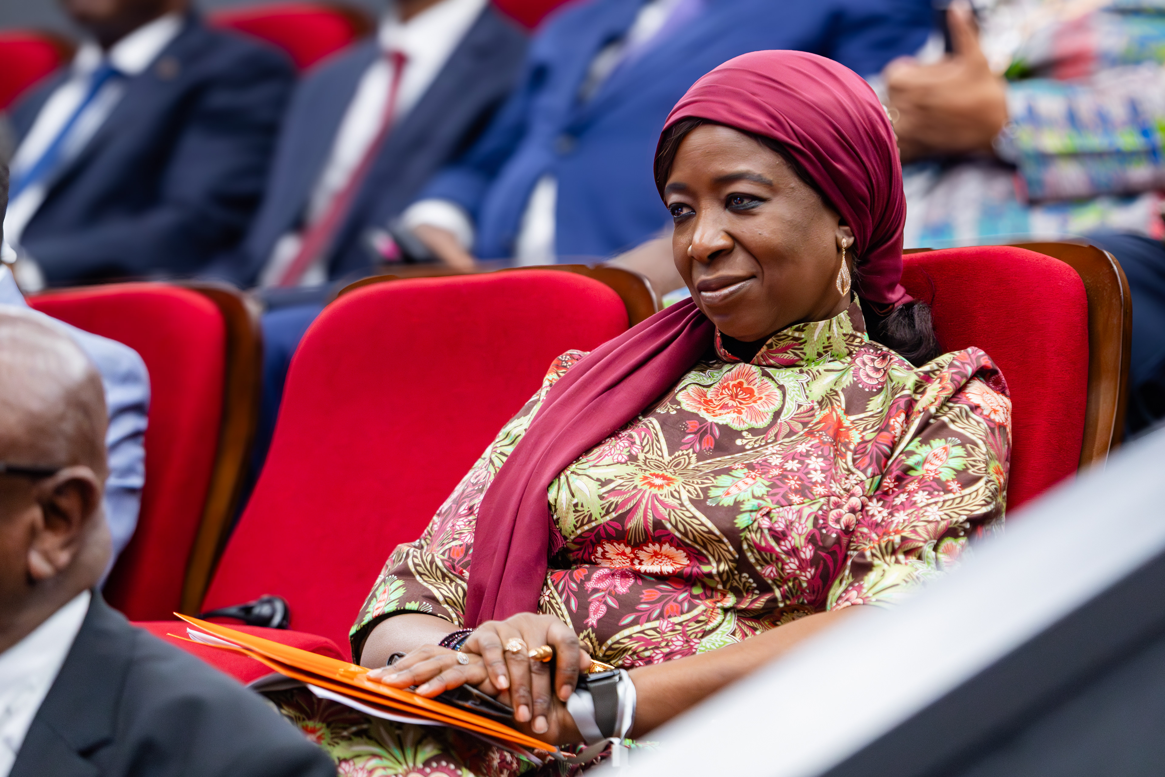 Dr. Diene Keita, United Nations Assistant Secretary-General and Executive Director of UNFPA, attending the opening ceremony of the 9th Pan-African Congress in Lomé, Togo, on 8 December 2025. UNFPA works with African institutions and partners to advance gender equality, strengthen reproductive health services, and support youth empowerment across the continent.