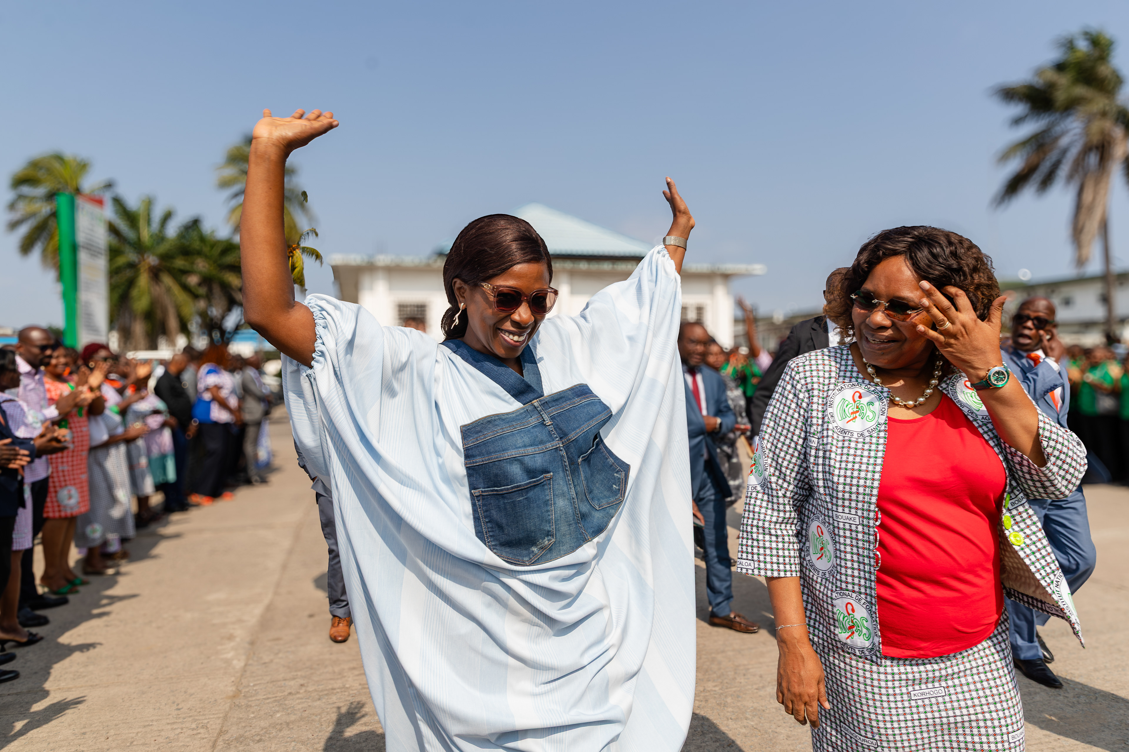 On 9 September 2025 in Abidjan, UNFPA Executive Director, Dr. Diene Keita, visited the Institut National de Formation des Agents de Santé (INFAS). During her tour, she interacted with students in midwifery and other health disciplines, observing their training and commitment to strengthening maternal and reproductive health care in Côte d’Ivoire.
