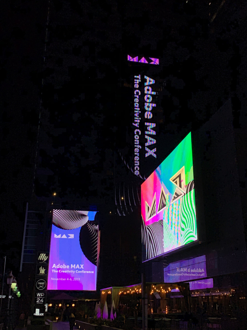 Screens at the JW Marriott