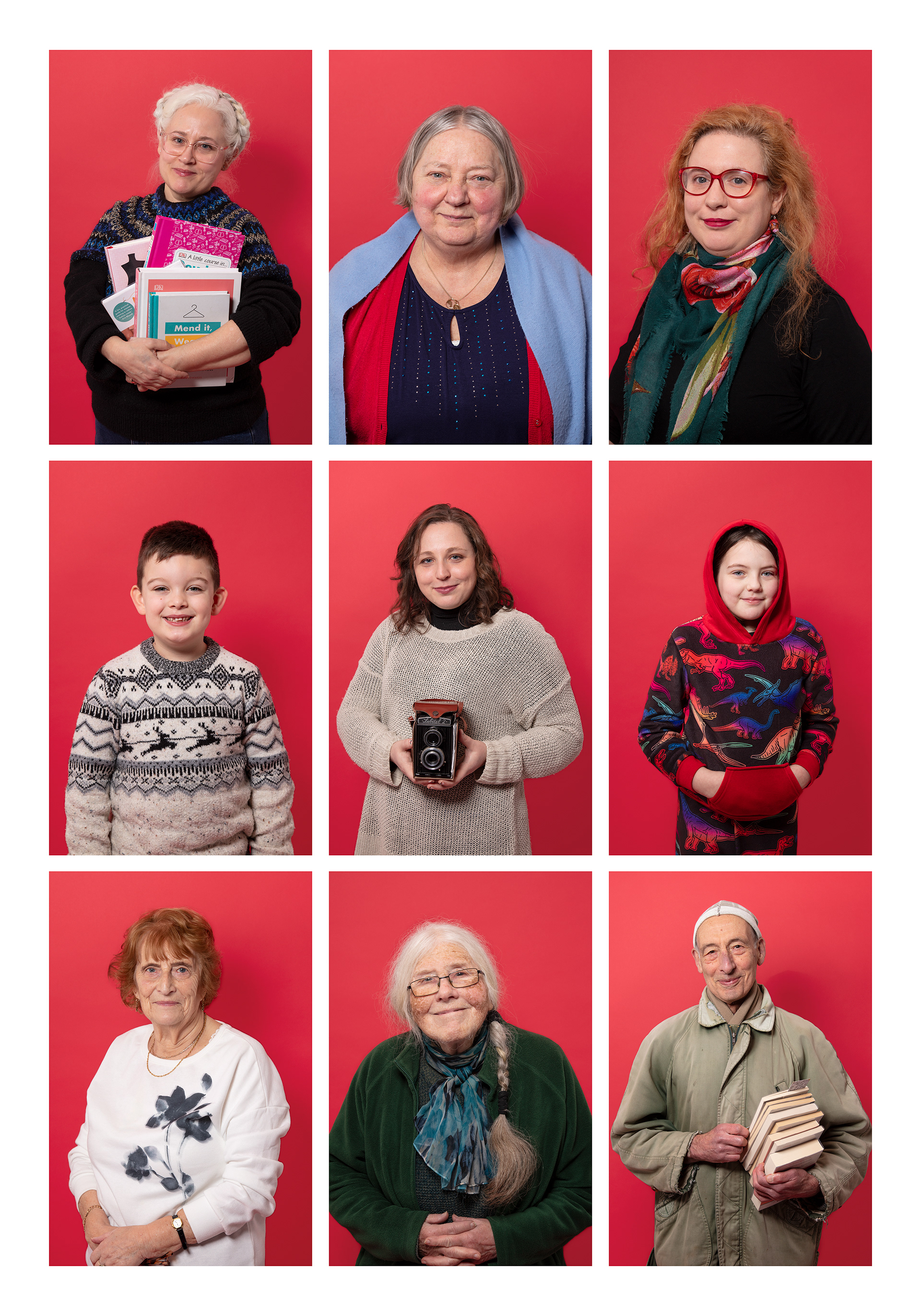 Sophie Ellen - Pop-up studio portraits alongside ‘Our Freedom: Then and Now’ event, a theatre inspired vision linked to Great Yarmouth’s entertainment history, photographing the people of Great Yarmouth, volunteers in the library and collaborators of the event.