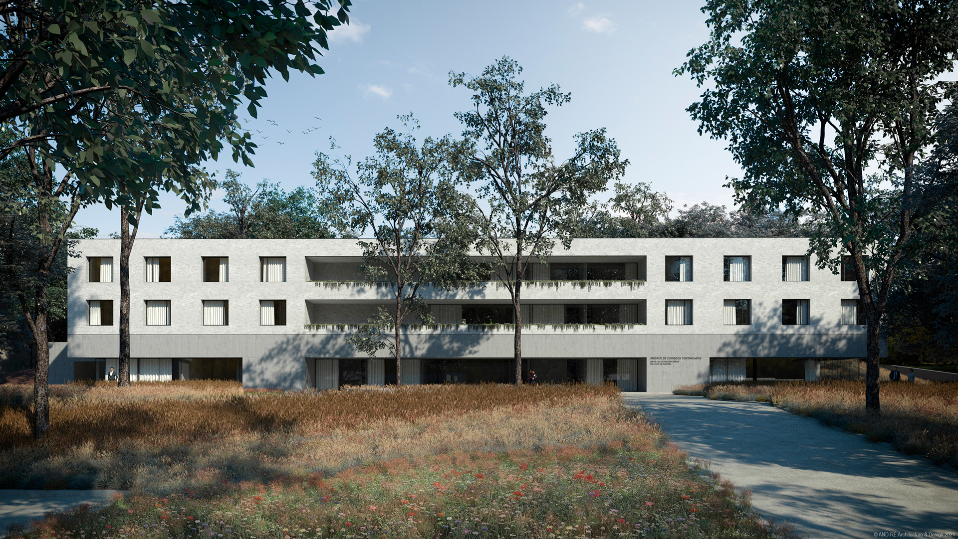 View from main access