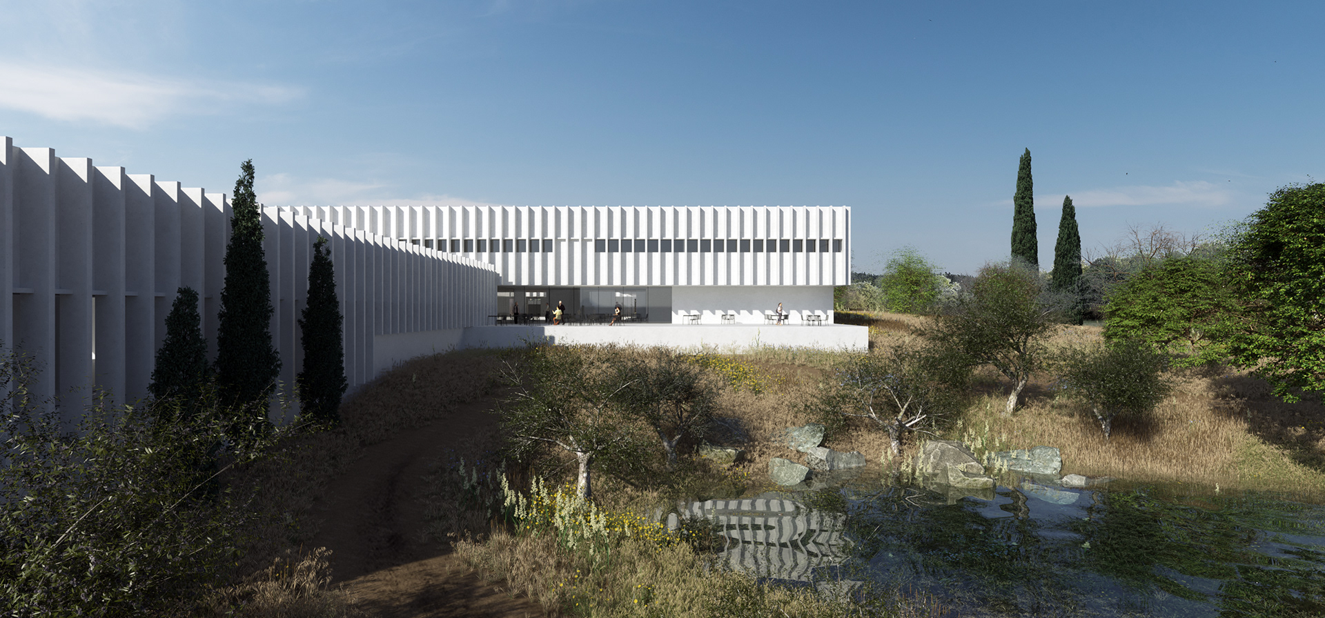 Bar Patio + Landscaping