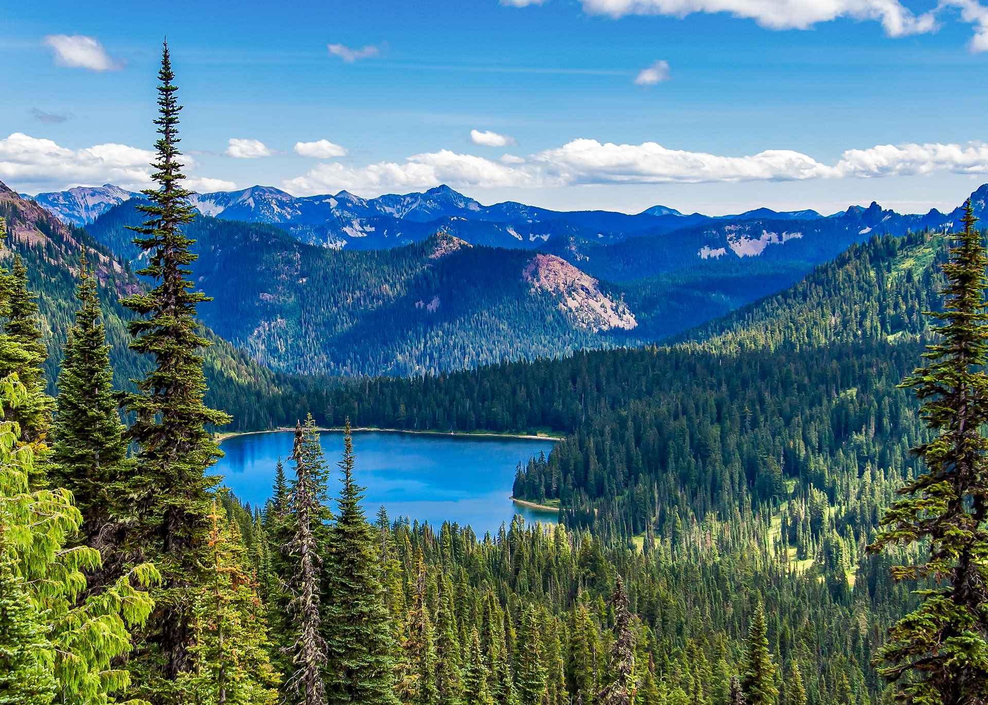 Dewey Lake on Mt. Rainier (WA)