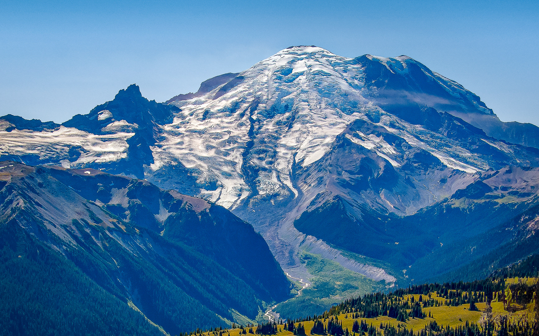 Mt. Rainier from Dege Peak (WA)
