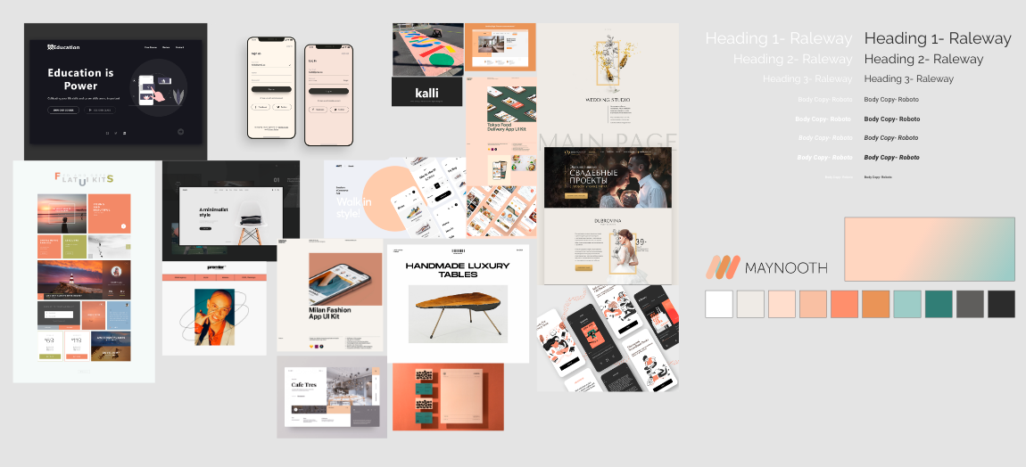 Mood Board- Maynooth Furniture.