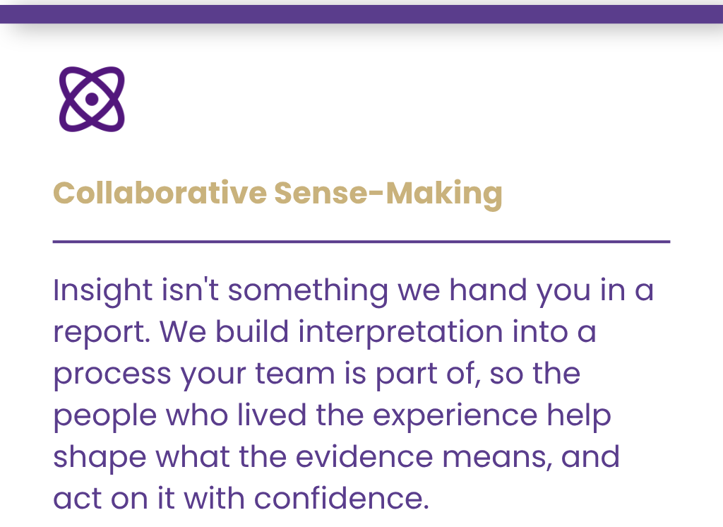 Collaborative Sense-Making