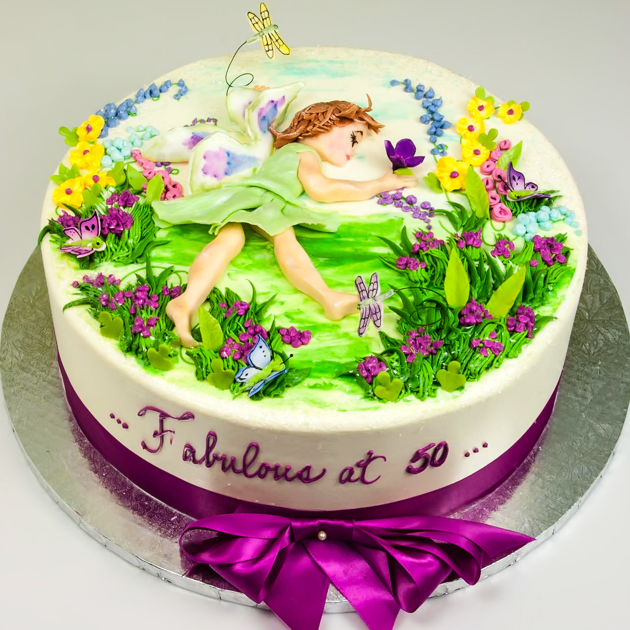 Garden Fairy Cake