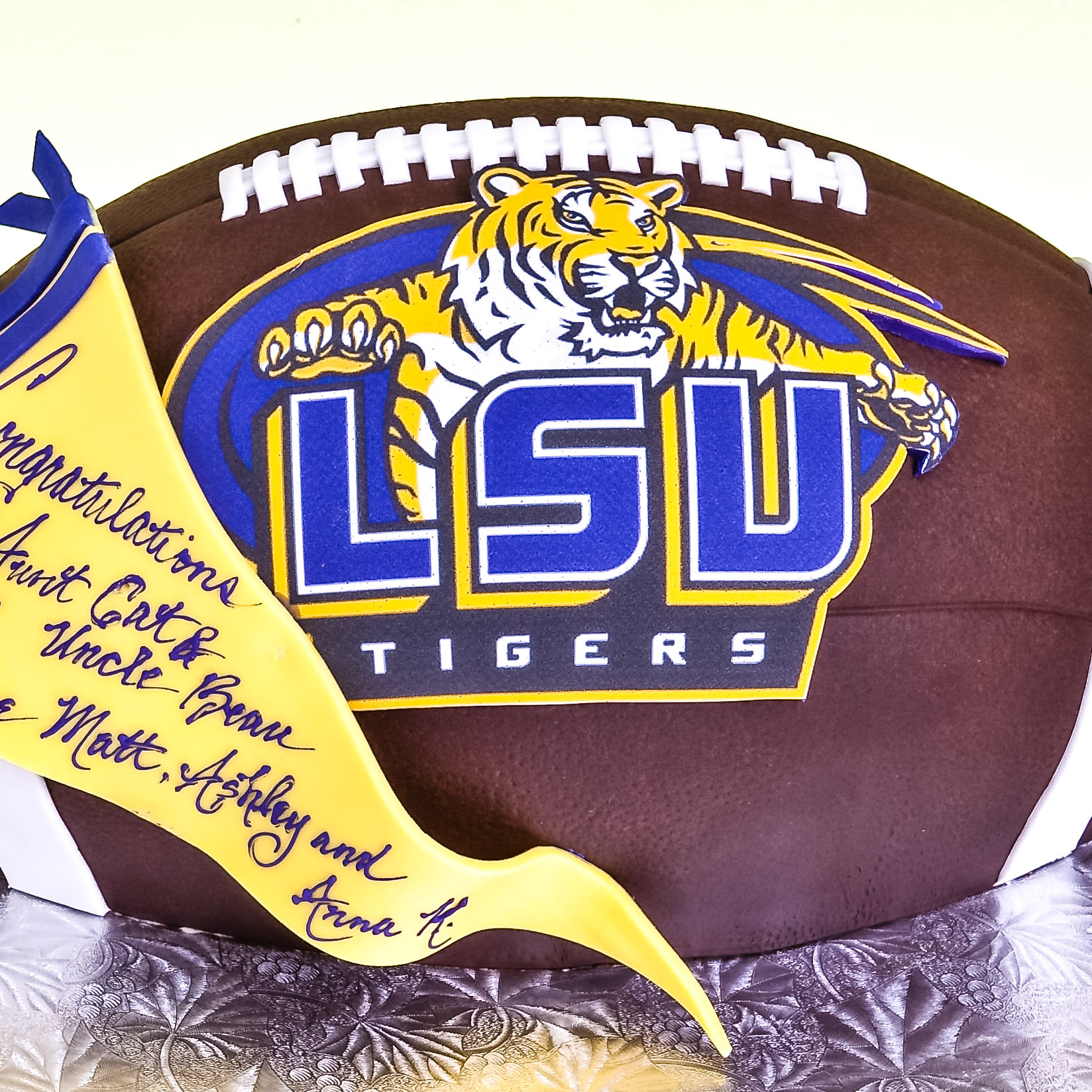Logo Football Cake