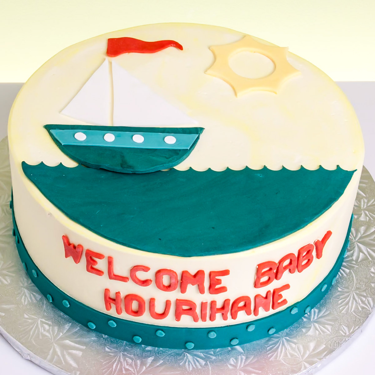 Baby Sails Cake