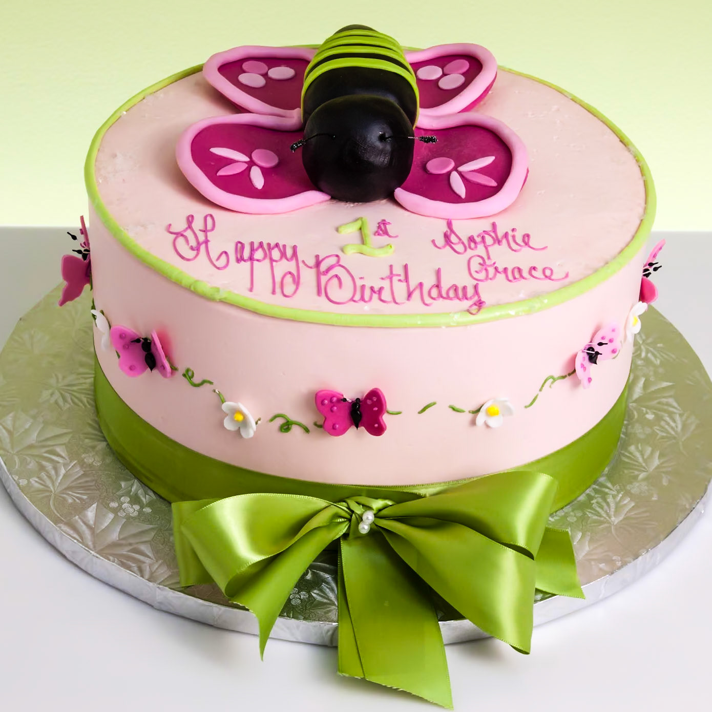 3-D Butterfly Cake