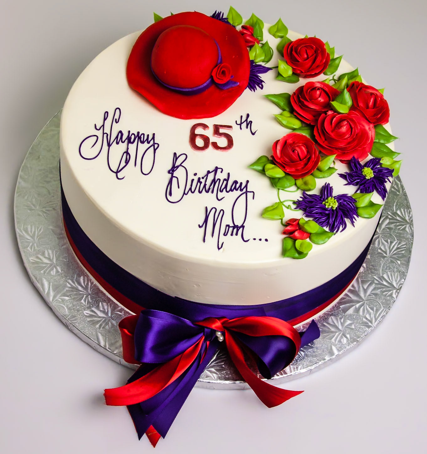 Red Hat Society Cake