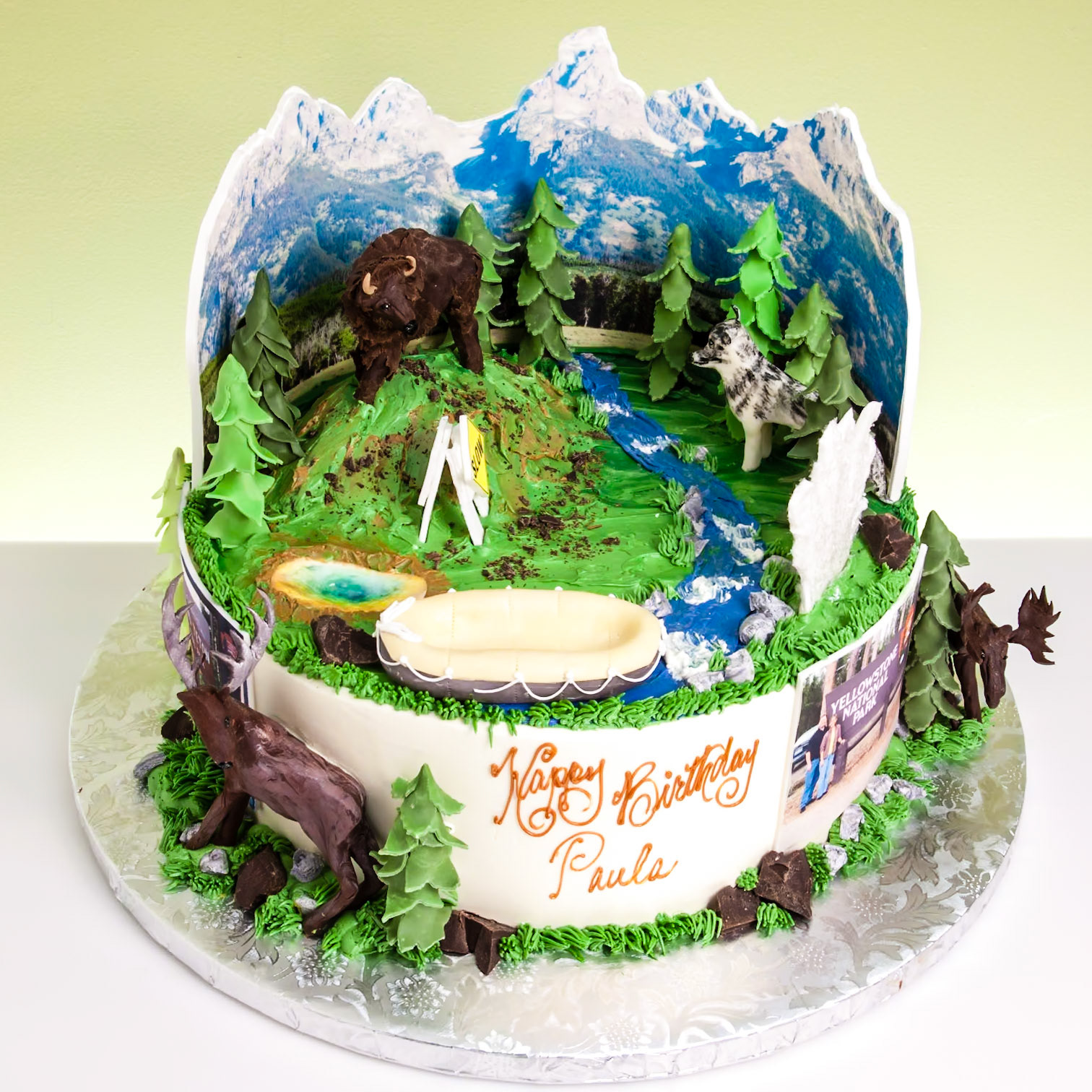 Grand Tetons Cake