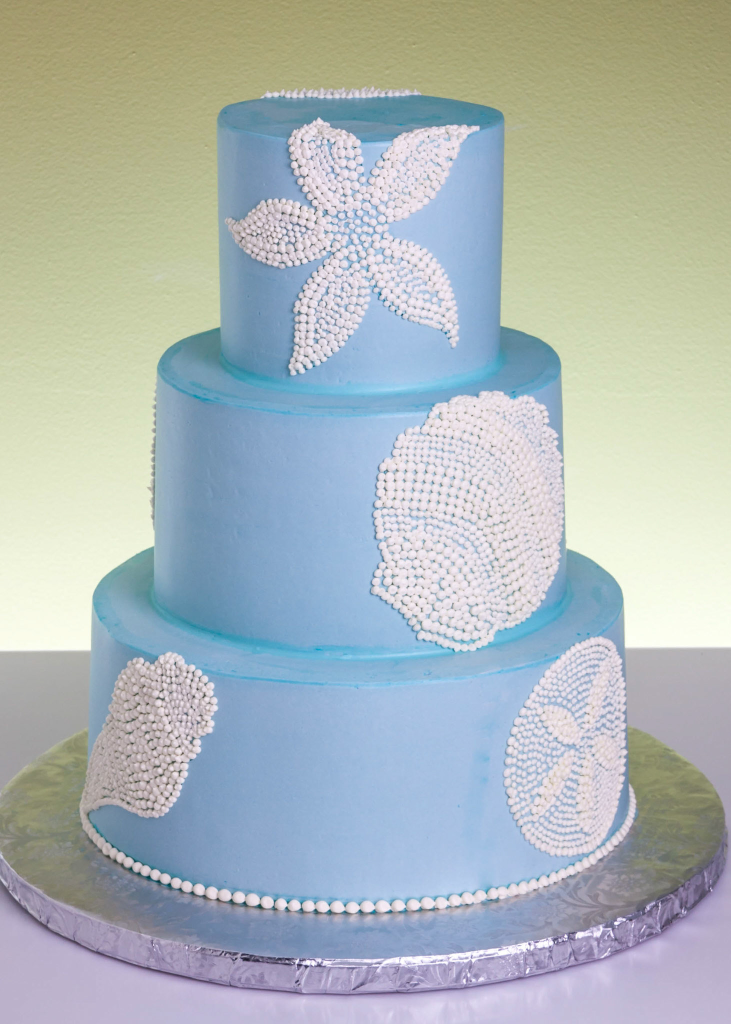 Oceanic Wedding Cake