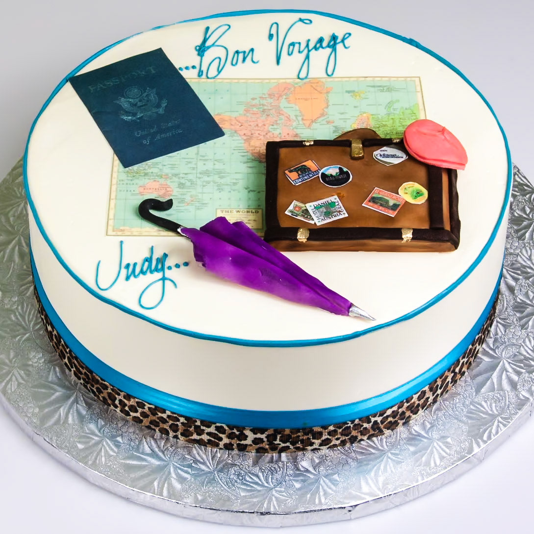 Bon Voyage Cake