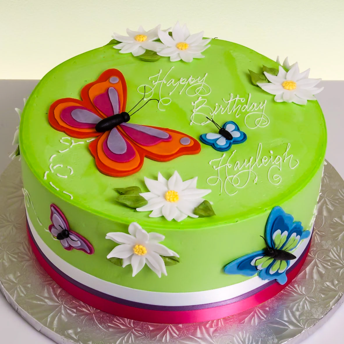 Butterfly Birthday Cake