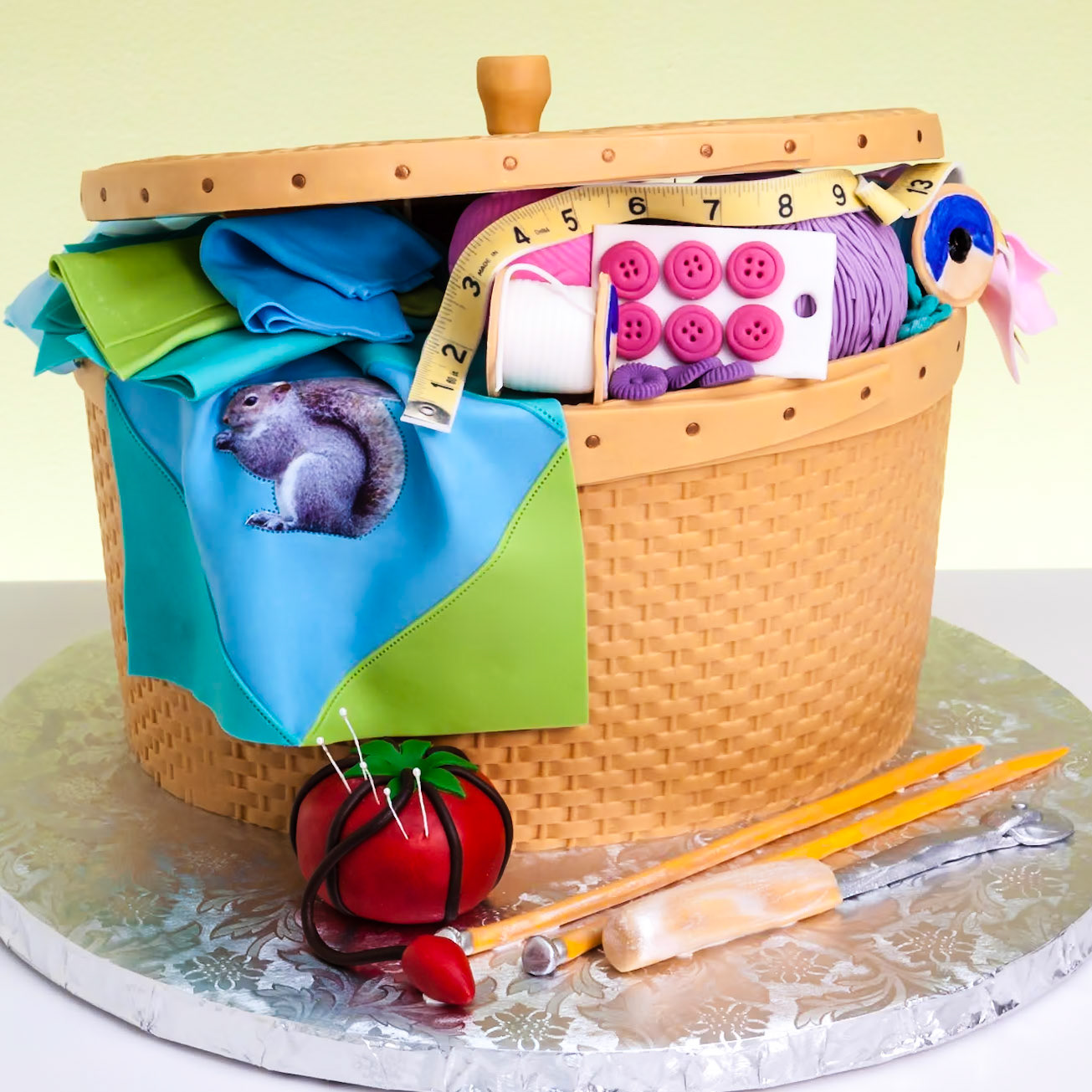 Sew N Knit Cake