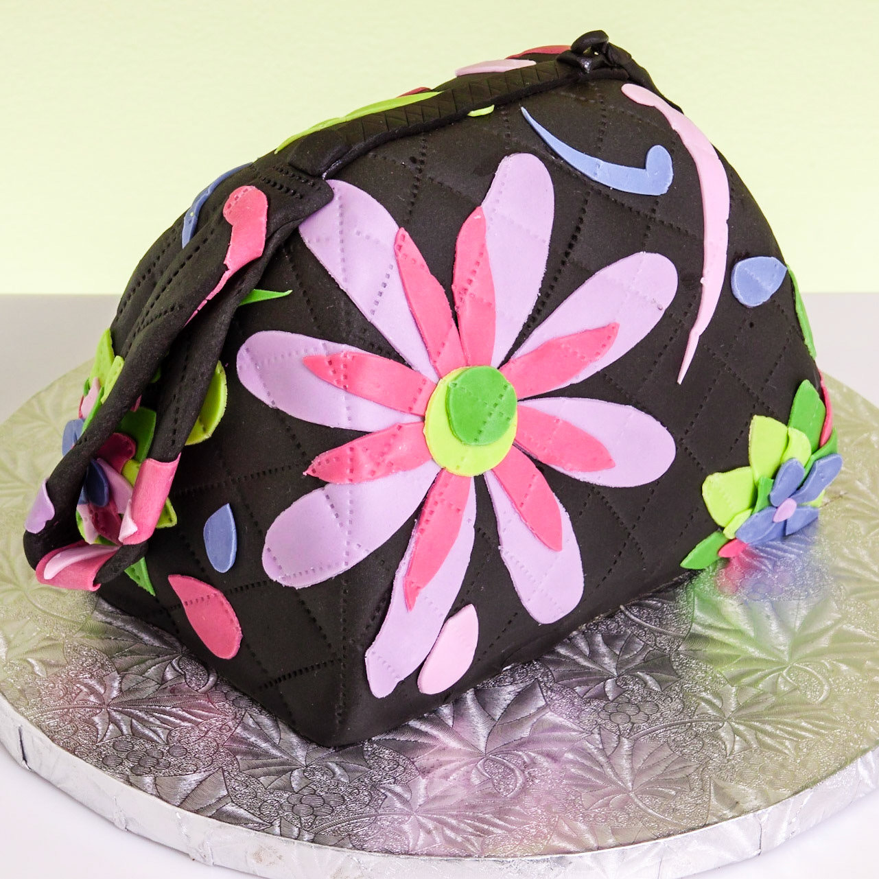 Quilted Clutch Cake