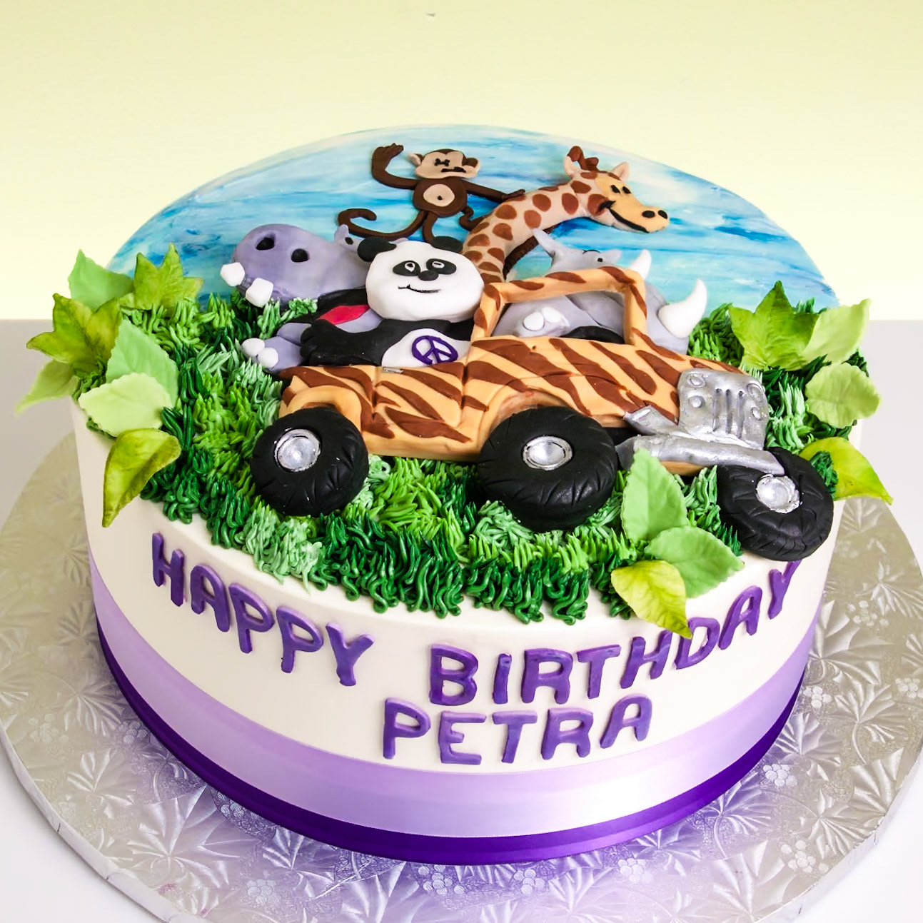Safari Jeep Cake