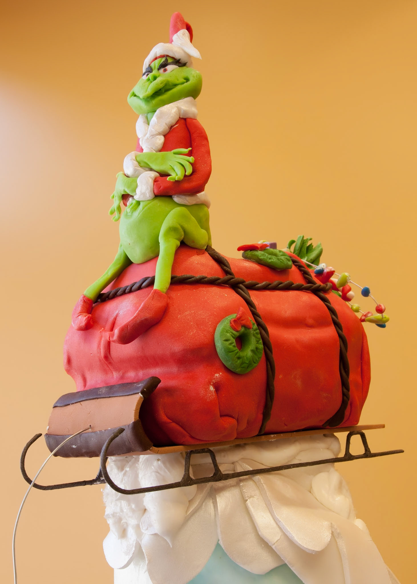 Grinch Cake (top)