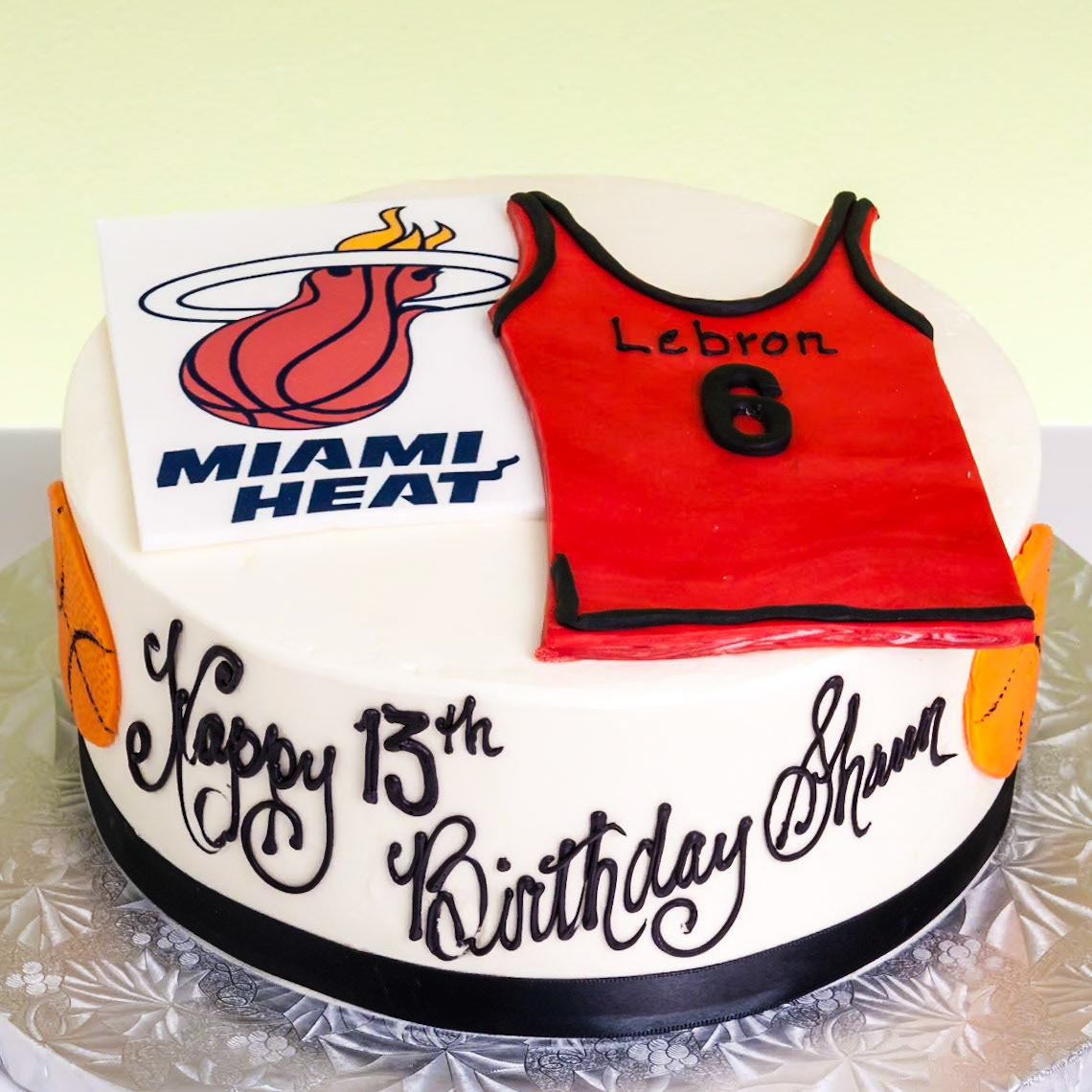 Miami Heat Cake