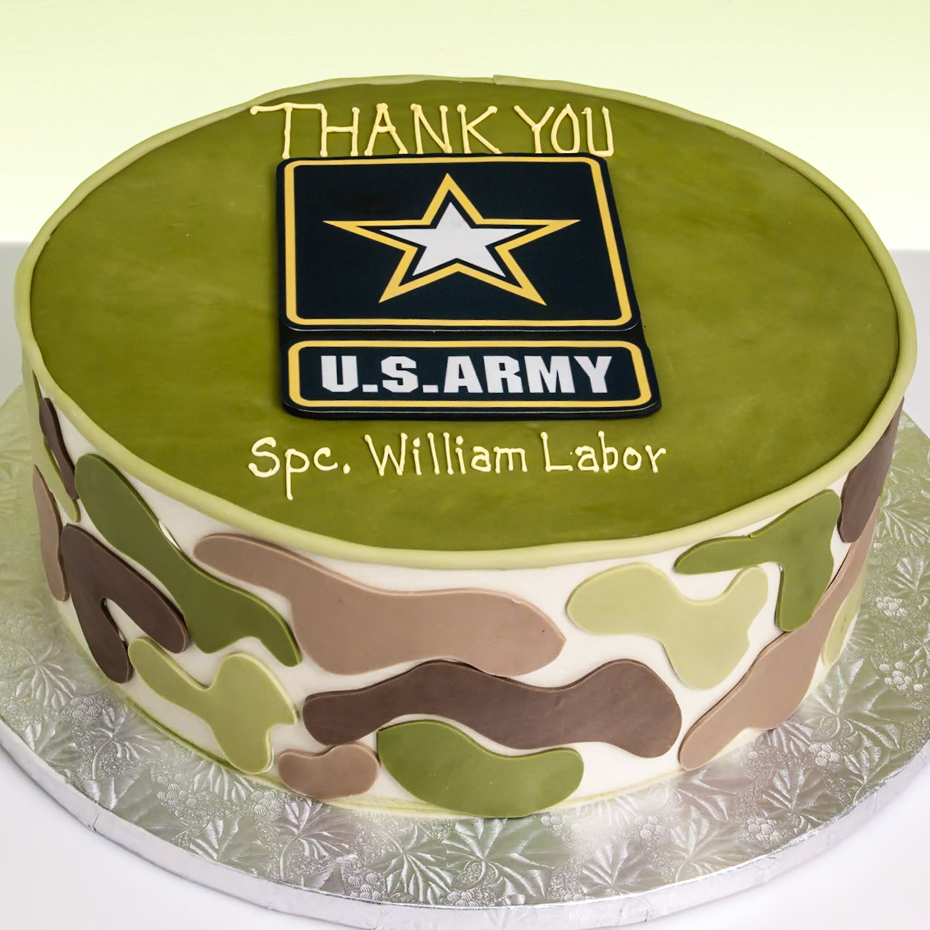 Army Logo Cake
