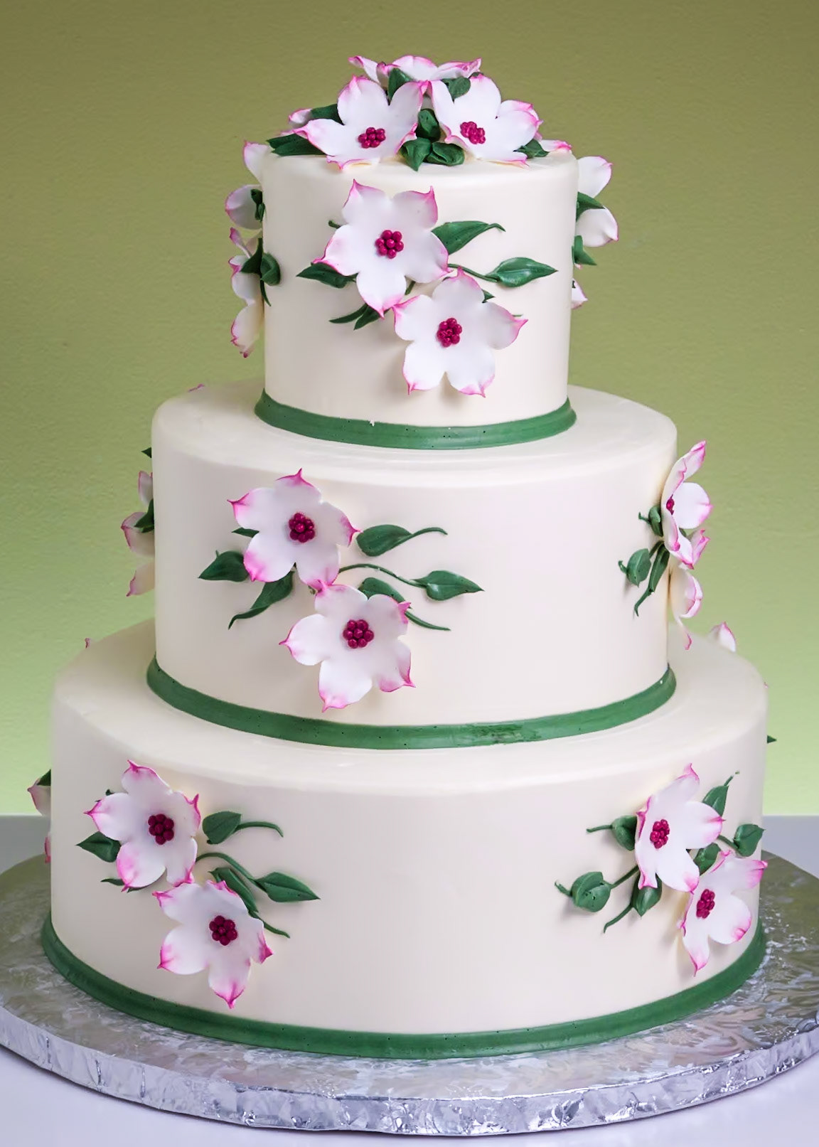 Apple Blossom Wedding Cake