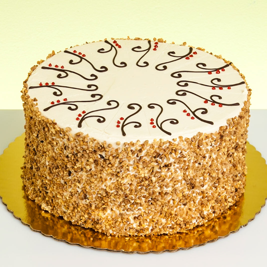 Raspberry Hazelnut Torte