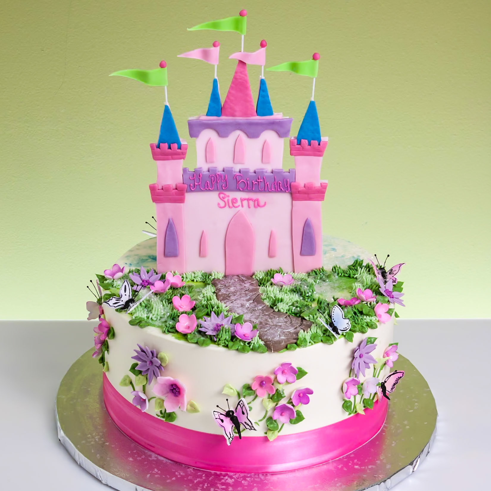 Princess Castle Cake