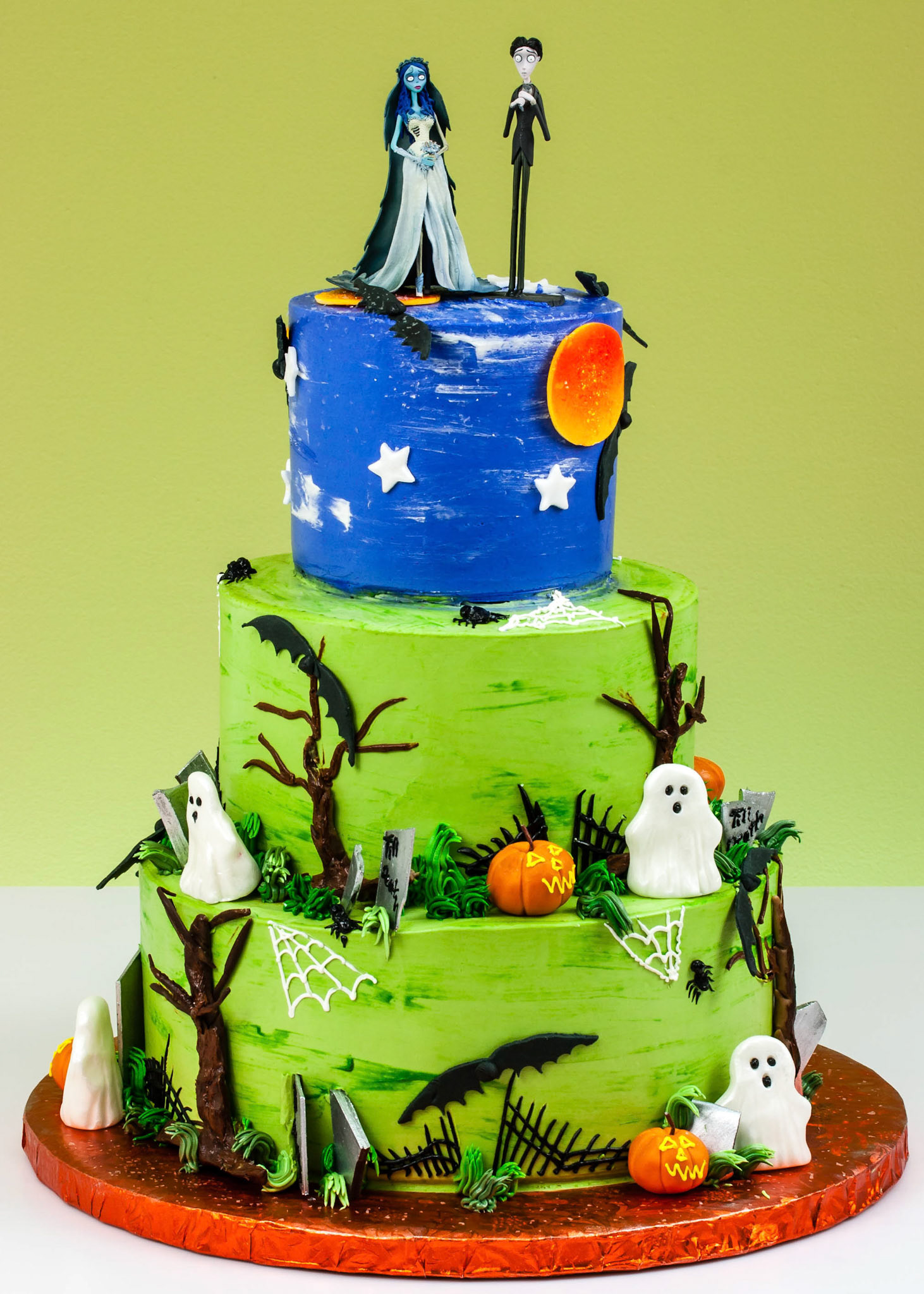 Halloween Wedding Cake