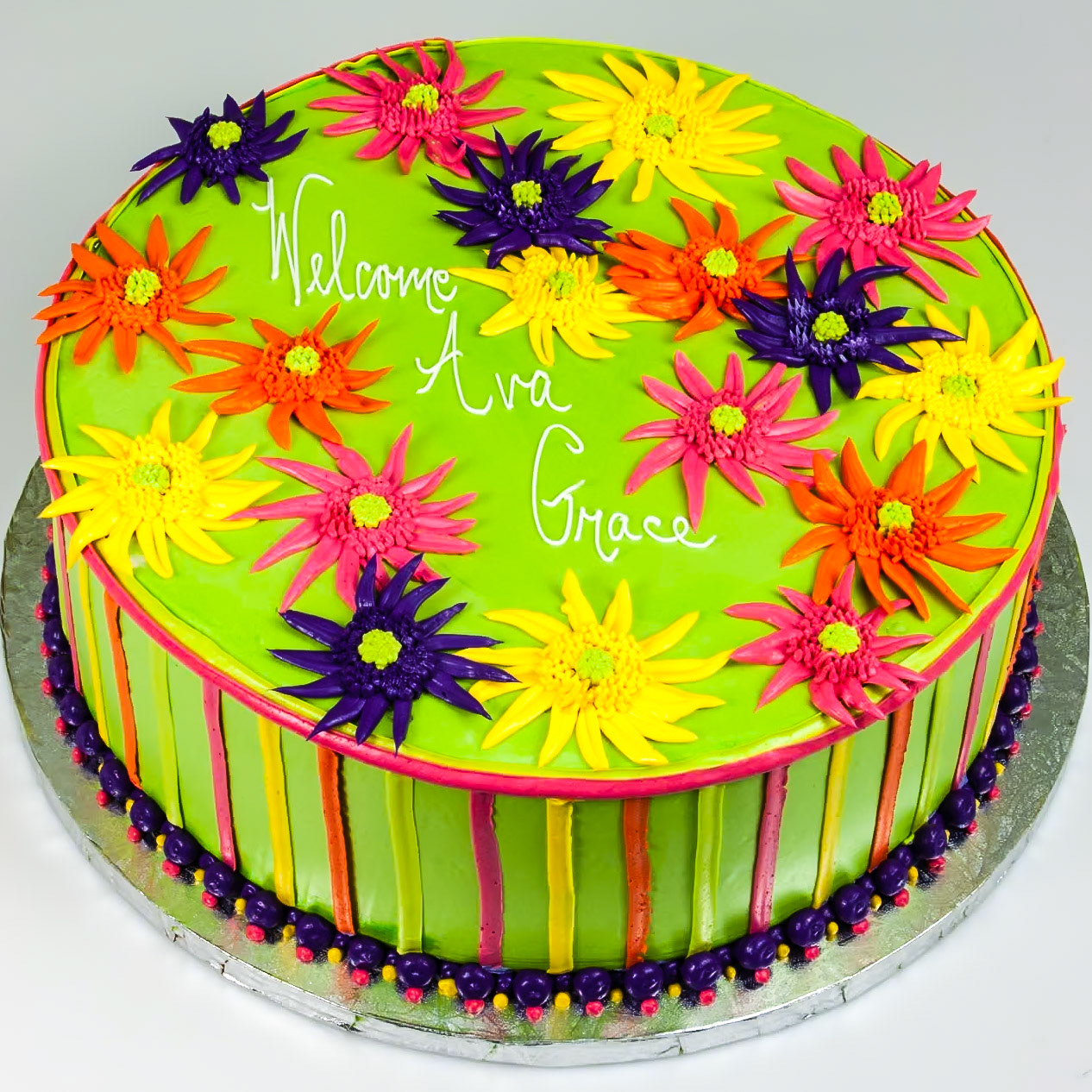 Welcome Baby Girl Cake