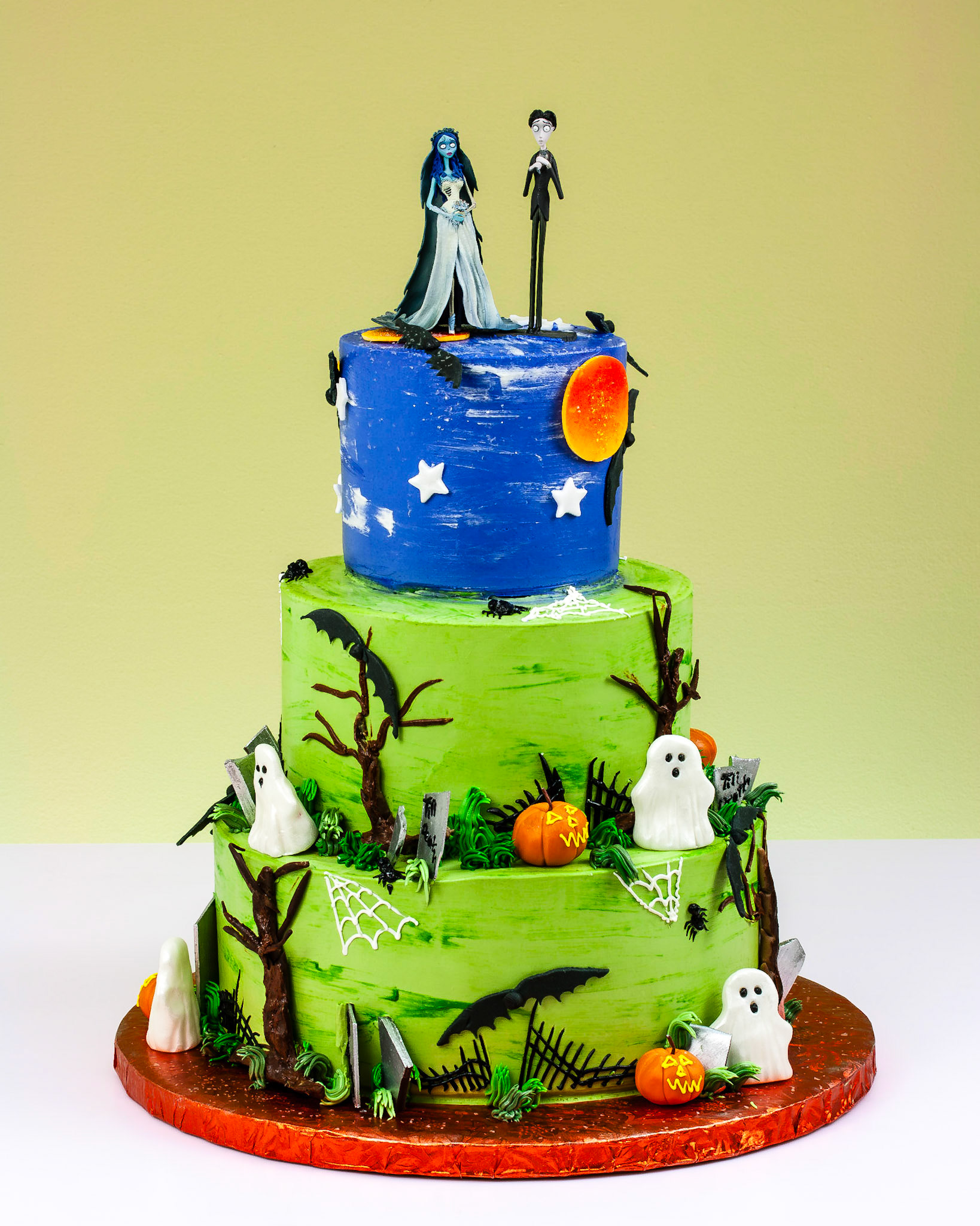 Halloween Wedding Cake