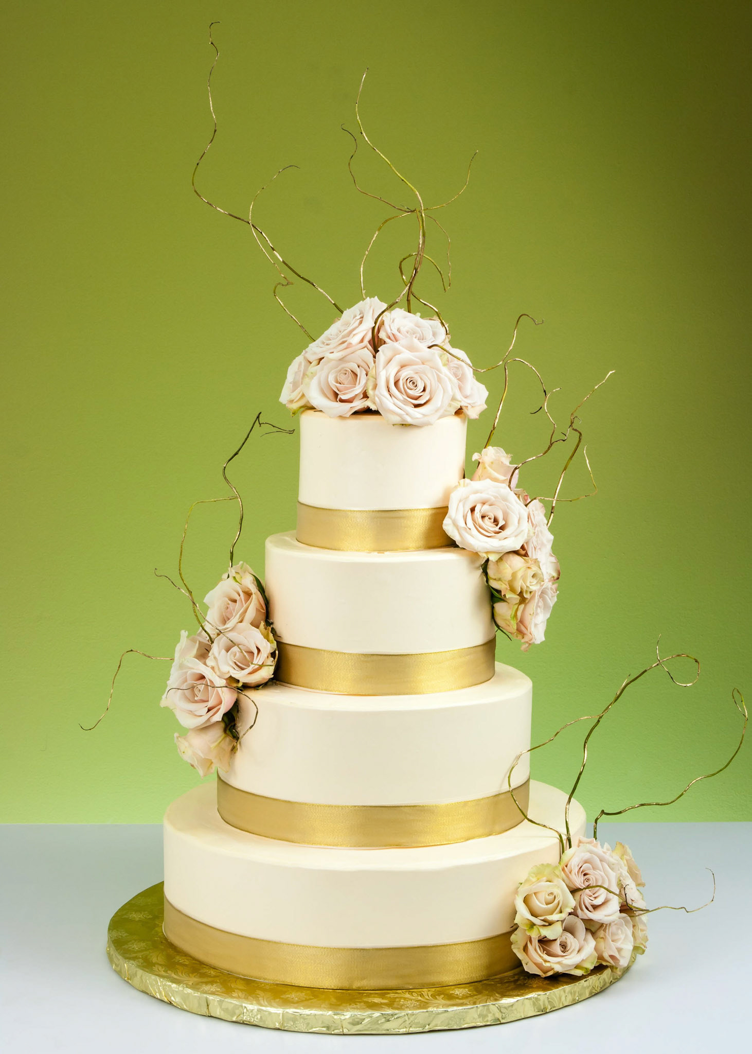 Curly Willow Wedding Cake