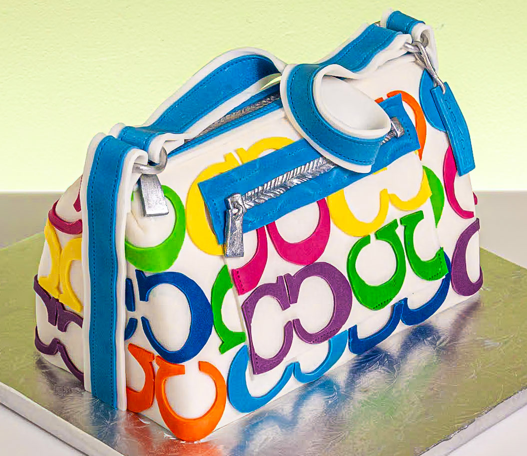 Colorful Purse Cake