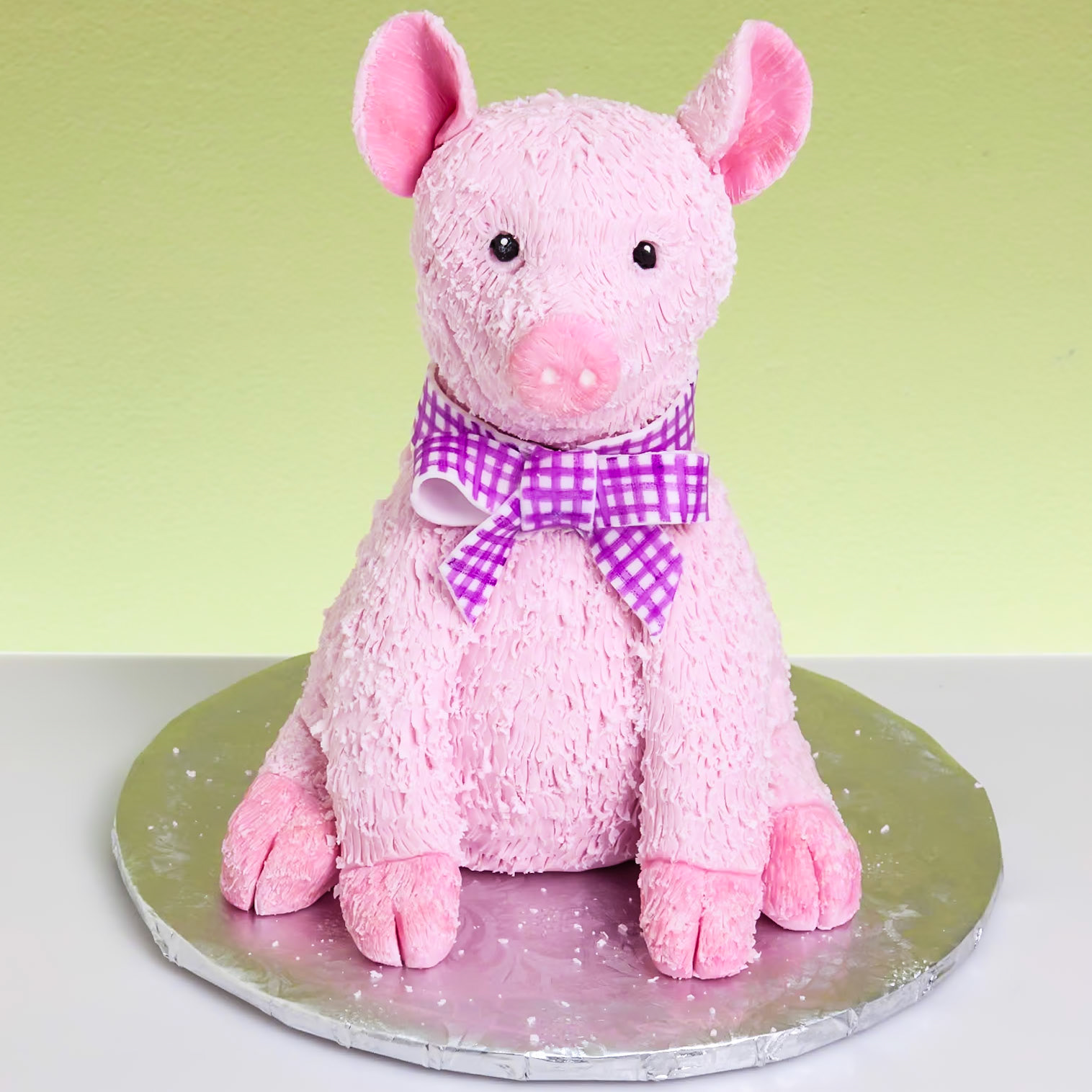 Sugar Pink Pig Cake