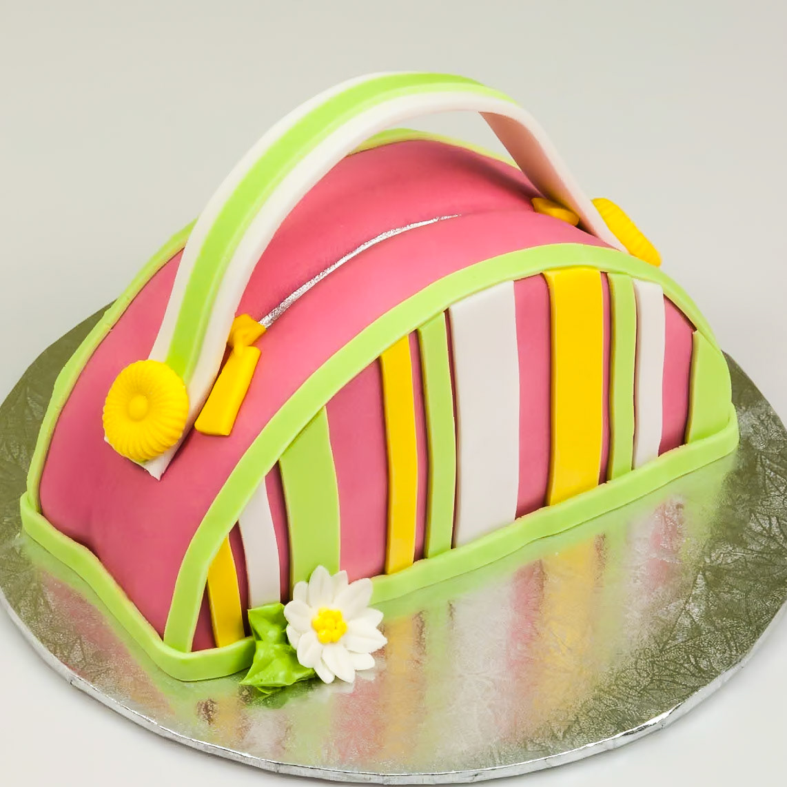 Colorful Stripes Cake