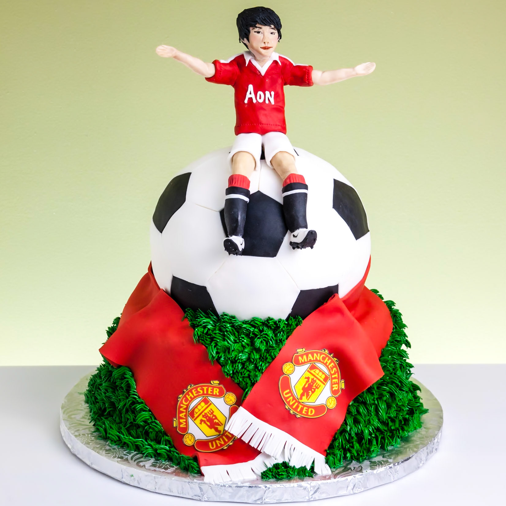 Soccer Player Cake