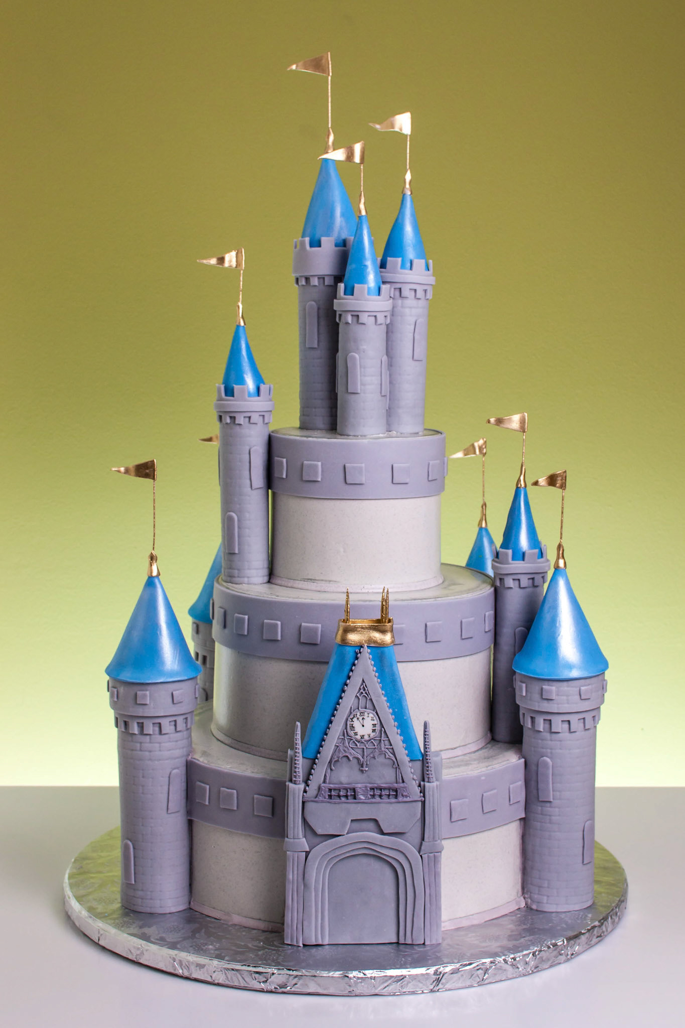 Castle Wedding Wedding Cake