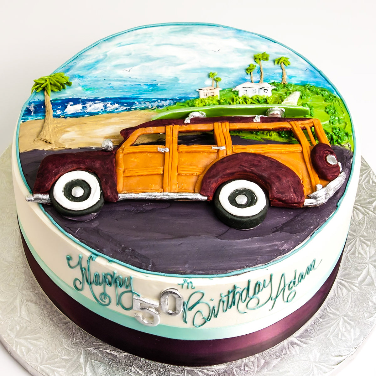 Beach Cruising Cake