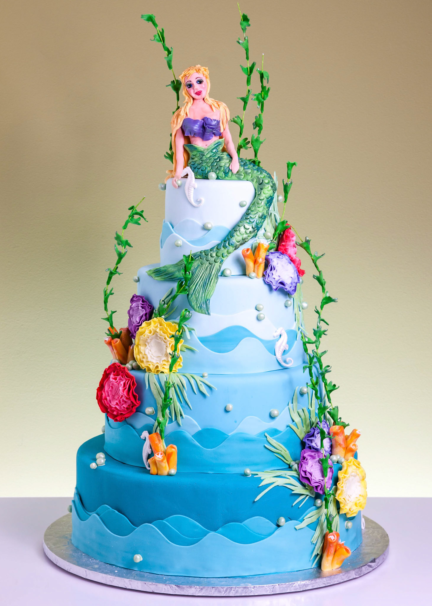 Mermaid Wedding Cake